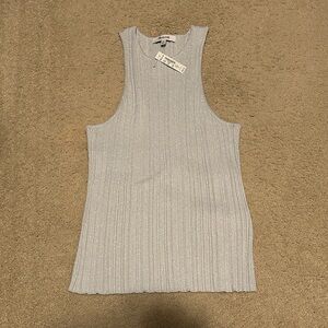 Madewell silver tank